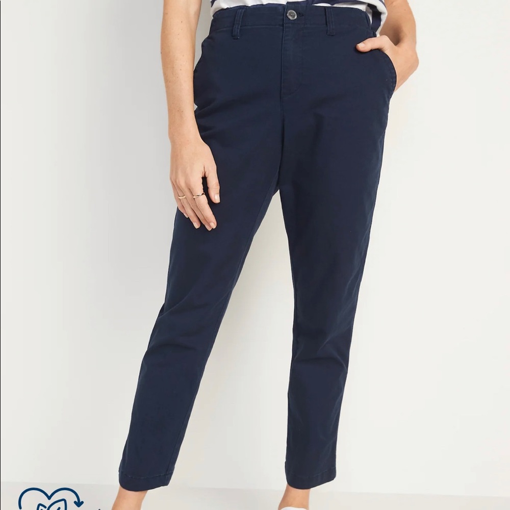 Old Navy High Waisted OG Chino, Navy